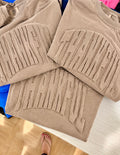 ESPRESSO EMBOSSED “THANKFUL” tee